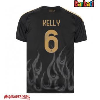 Juventus Lloyd Kelly #6 Tricou Fotbal Replică 2026-27 Barbati Treilea